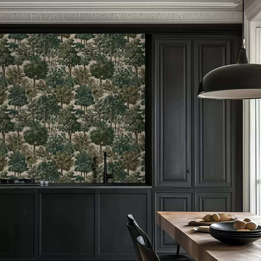 stenske poslikave Gozdna pokrajina a00966v1