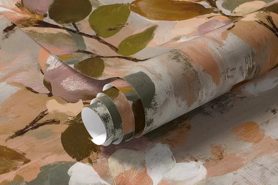 stenske poslikave Cvetlični čopični potegi a00968