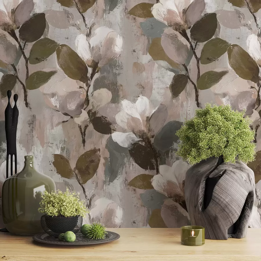 stenske poslikave Cvetlični čopični potegi a00968v1