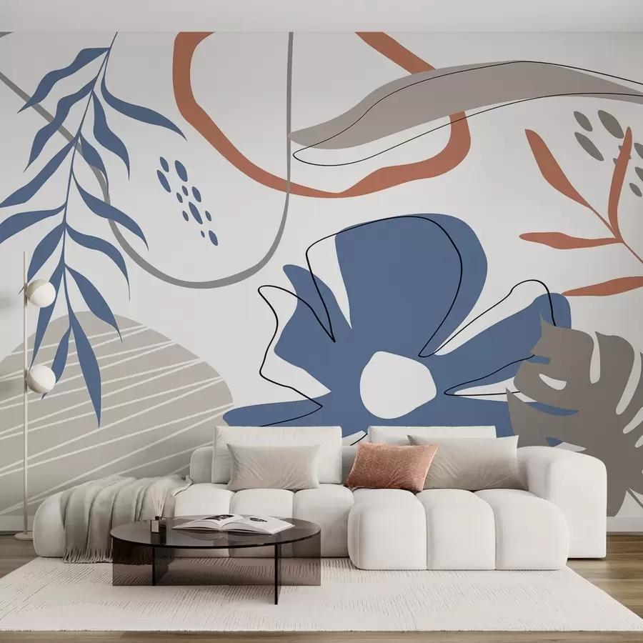 stenske poslikave Abstraktna sestava w05188