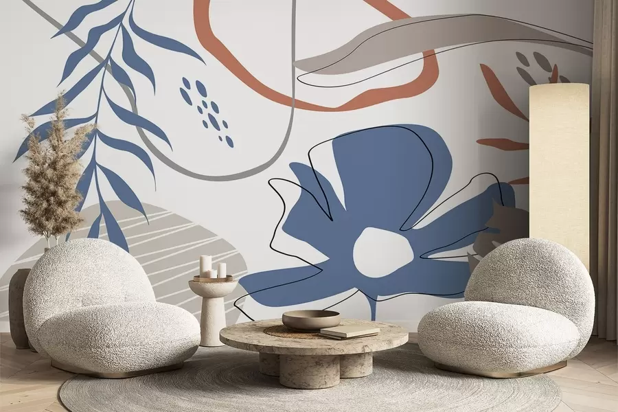 stenske poslikave Abstraktna sestava w05188