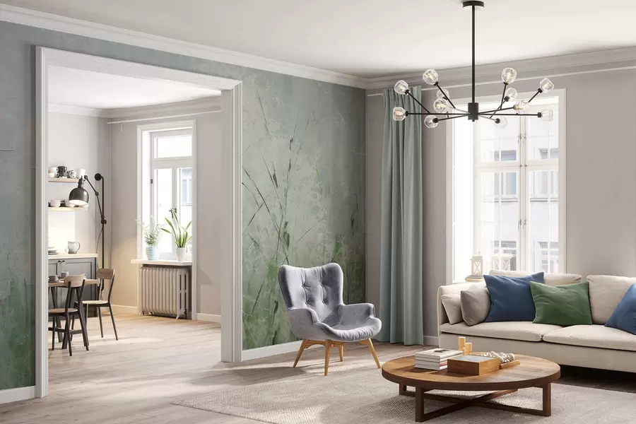 stenske poslikave Lahkost trave w05176