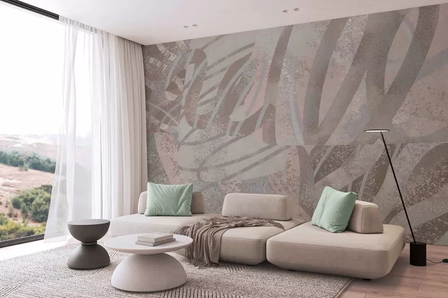 stenske poslikave sodobna abstraktna umetnost w05068