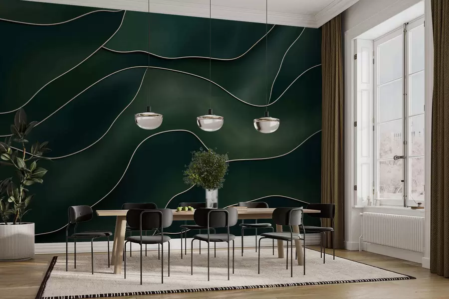 stenske poslikave Abstraktne linije w05218