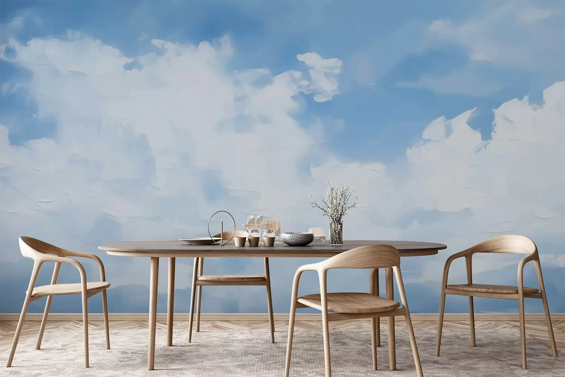 stenske poslikave Nebo w05225