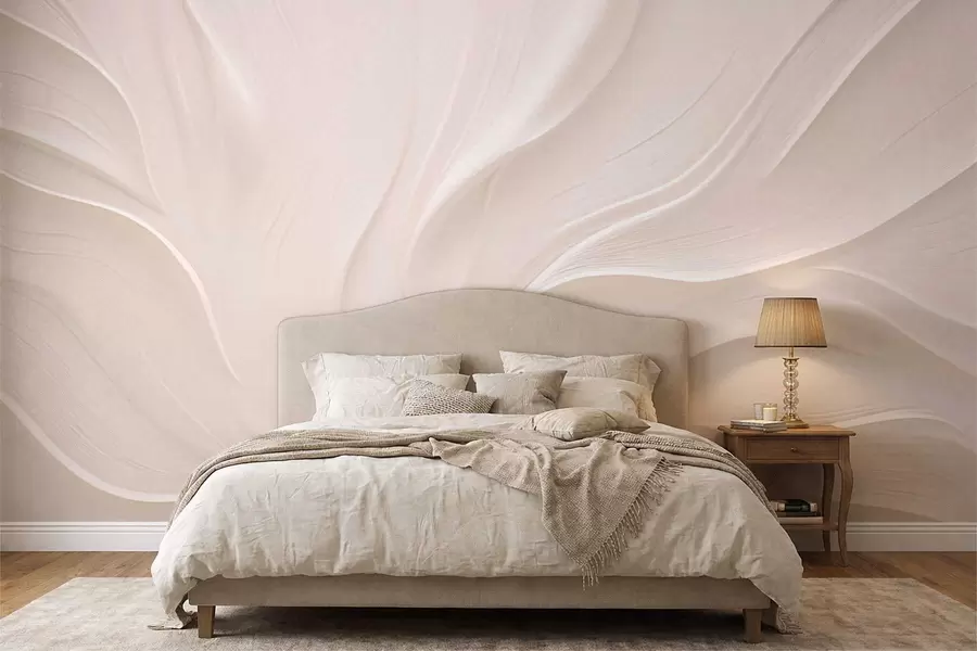 stenske poslikave Nežni prosojni listi na veji w05267