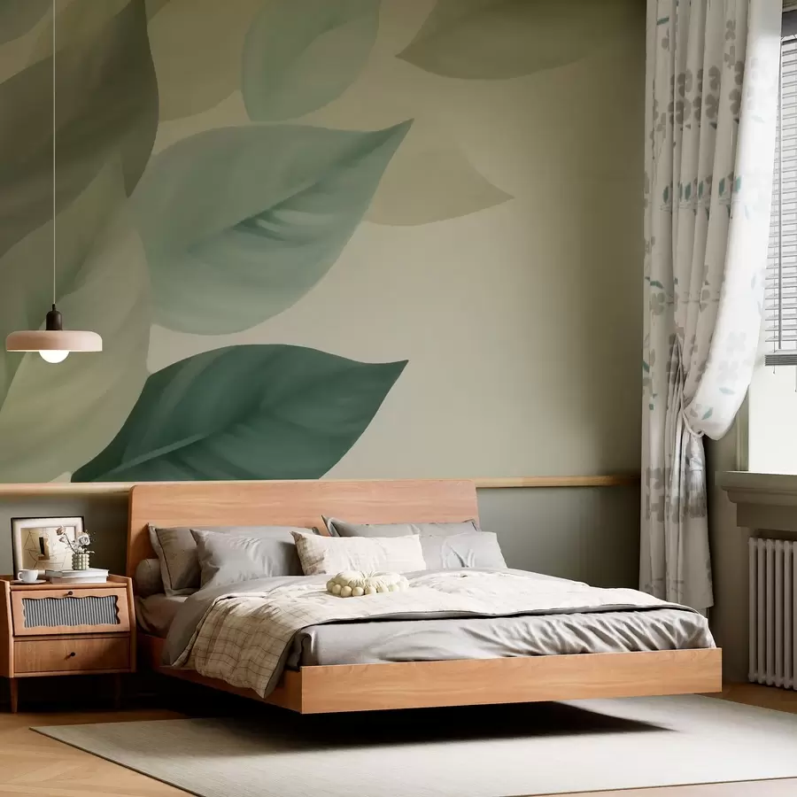 stenske poslikave Veliki listi w05107