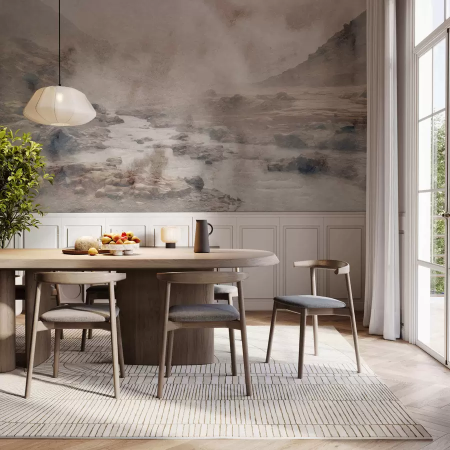 stenske poslikave Dolina tihe megle w05363