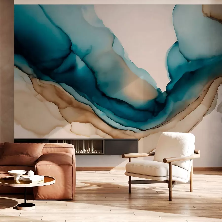 stenske poslikave abstraktna tekstura v slogu alkoholnih črnil w05238