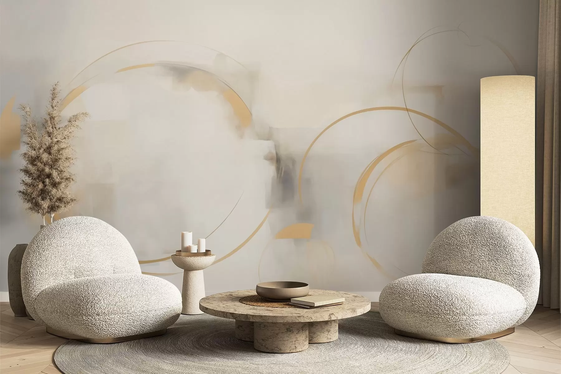 stenske poslikave Abstrakcija w05418