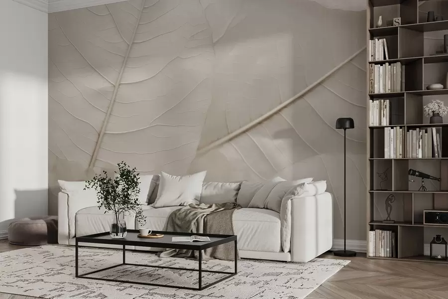 stenske poslikave Eleganten list w05328