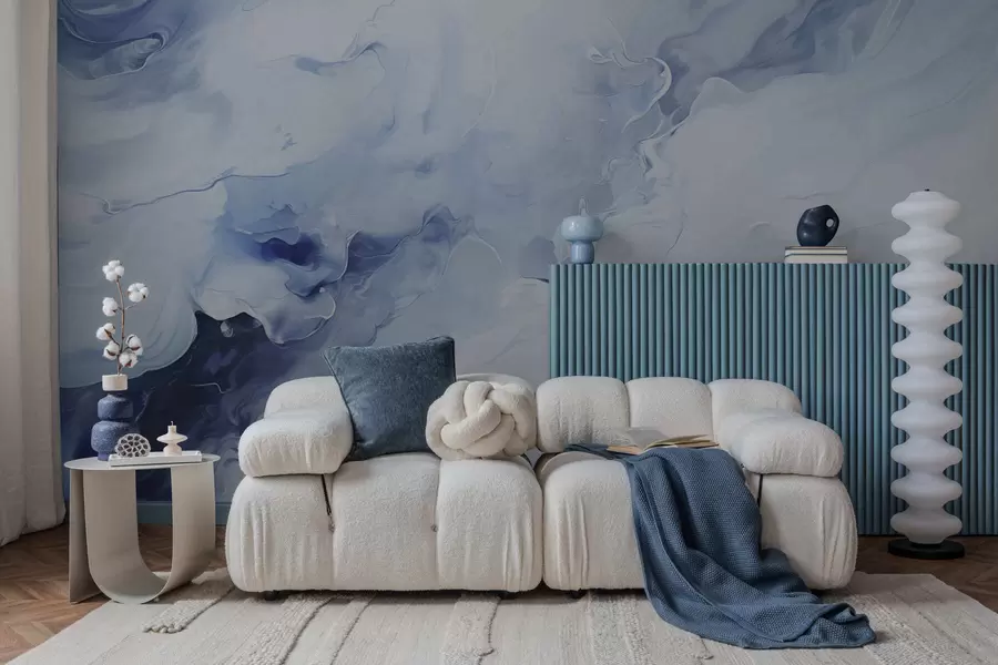 stenske poslikave Prefinjene marmorne žile w05441