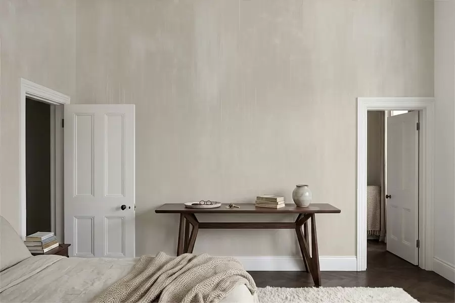 stenske poslikave Svetlo bež ozadje z nežno navpično teksturo w05121