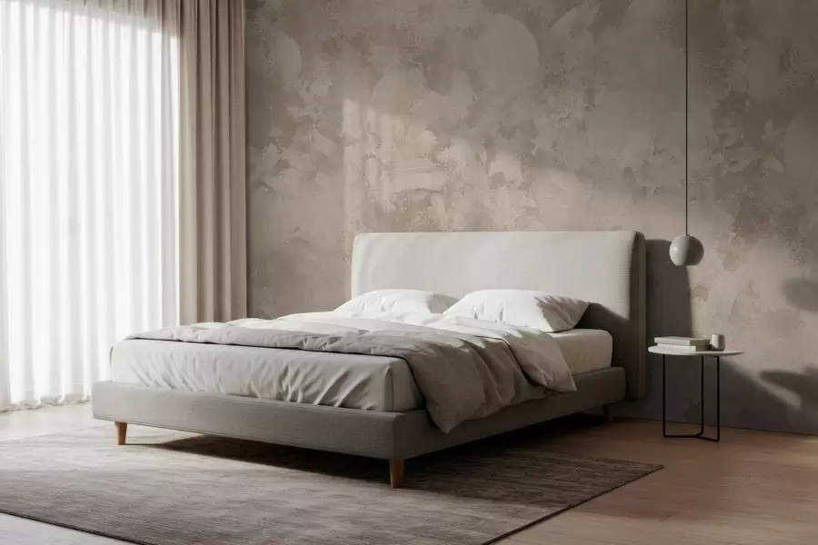 stenske poslikave Abstraktna tekstura čopiča v bežnih odtenkih w05160