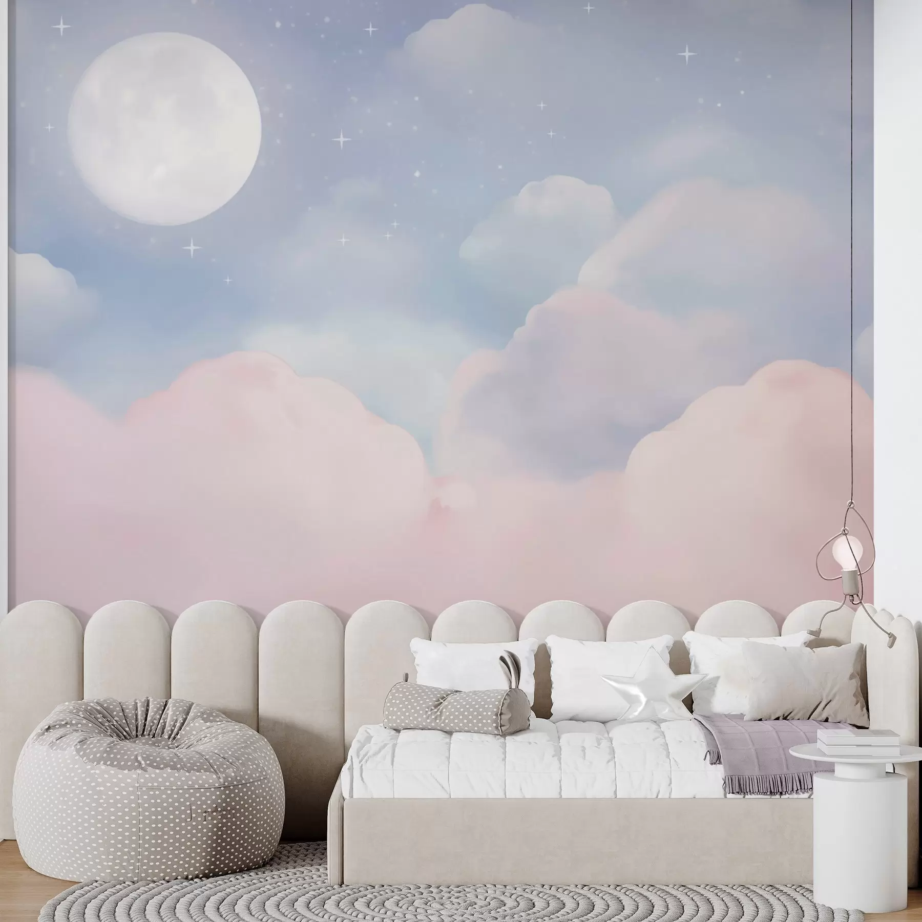 stenske poslikave Luna na nebu w05595