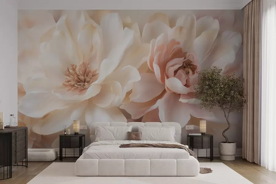 stenske poslikave Veliki cvetovi w05633