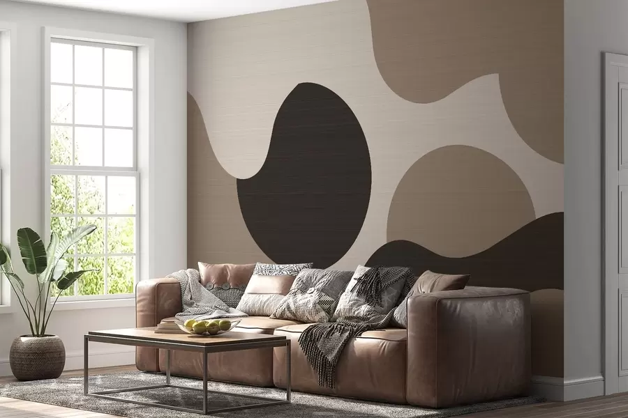 stenske poslikave Organske oblike w05655