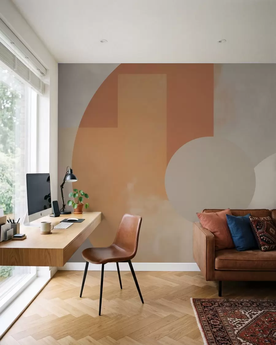 stenske poslikave Geometrijska abstrakcija w05702