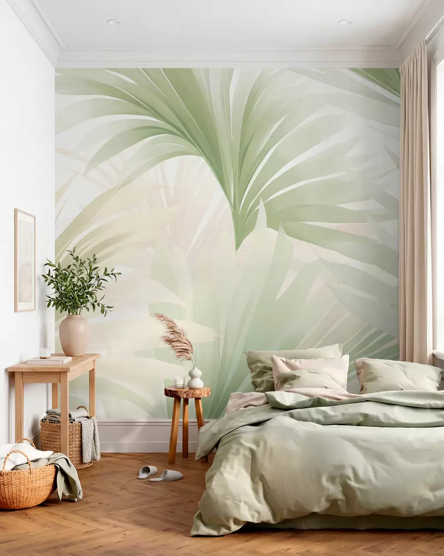 stenske poslikave Palmovi listi w05801