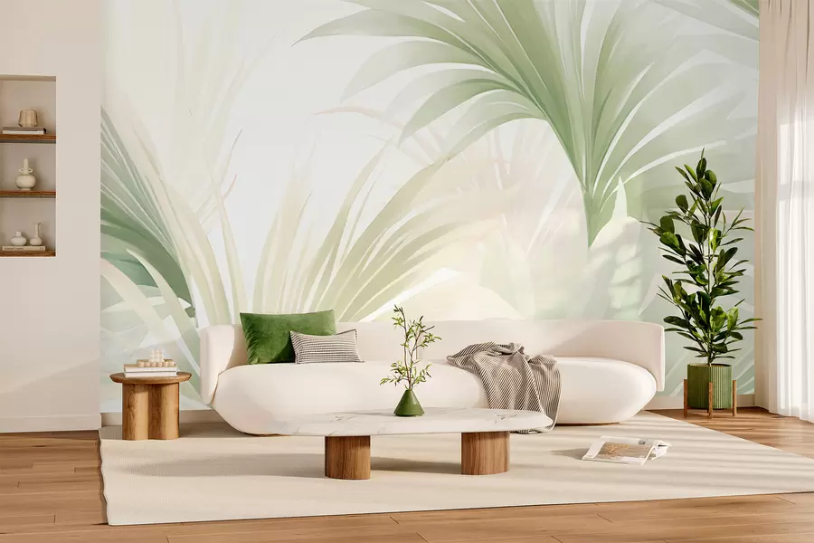 stenske poslikave Palmovi listi w05801