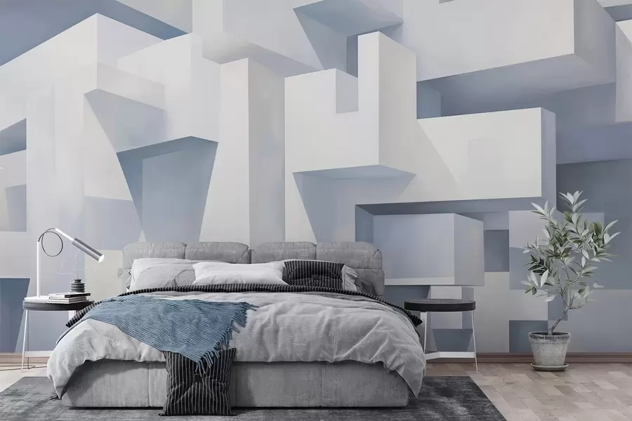 stenske poslikave Geometrijska abstrakcija w05823