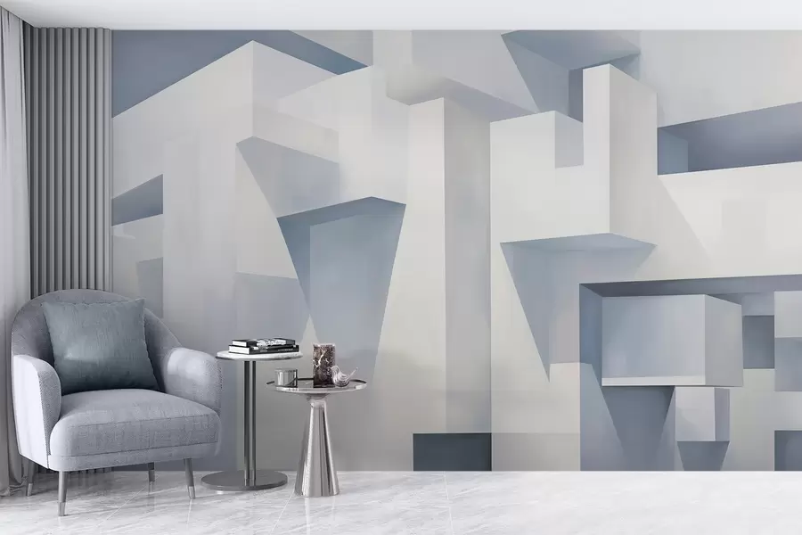 stenske poslikave Geometrijska abstrakcija w05823