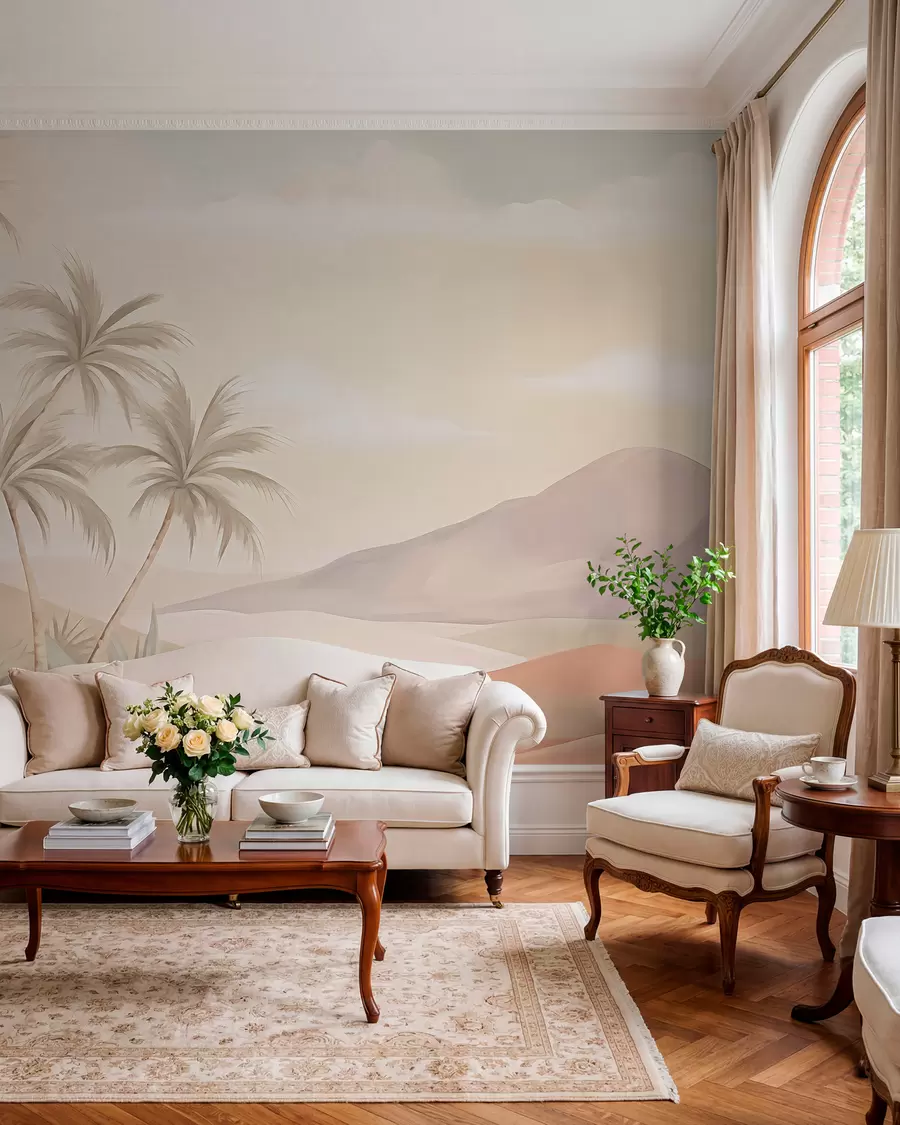 stenske poslikave Palme w05832