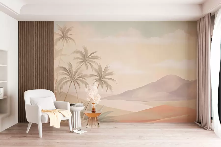 stenske poslikave Palme w05832