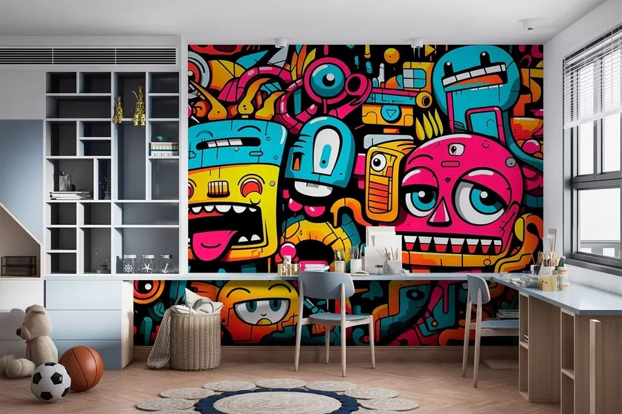 stenske poslikave Grafiti w05762