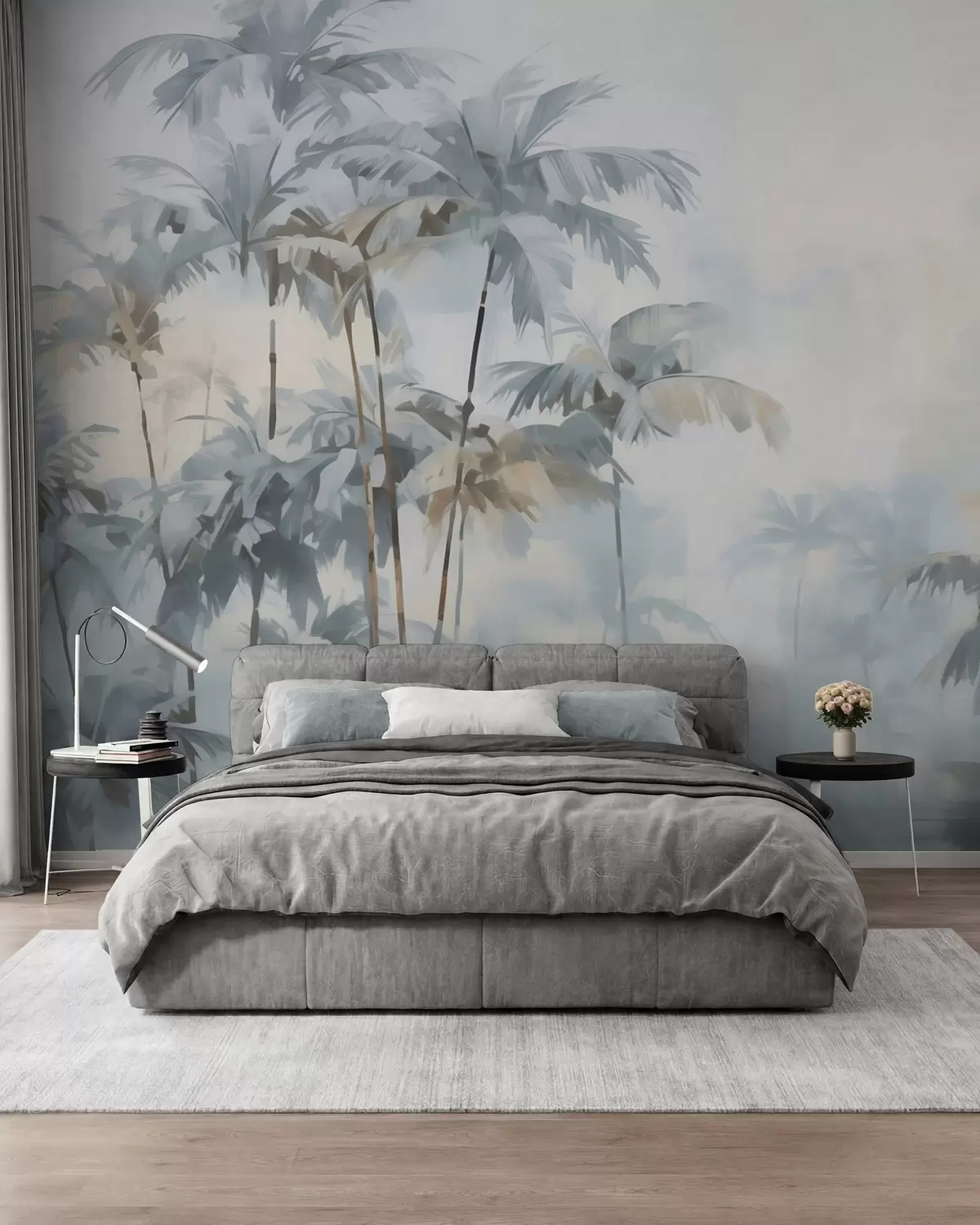 stenske poslikave Abstraktne palme w05994