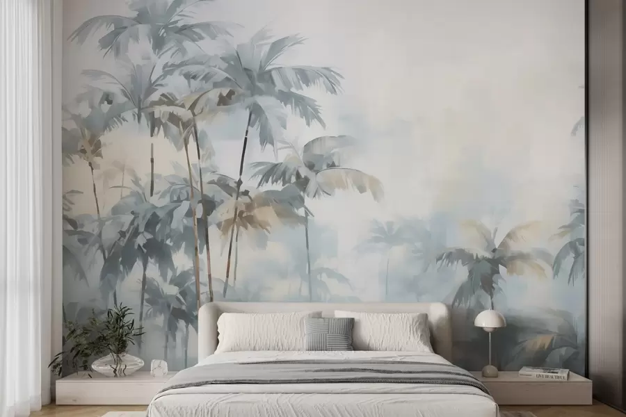 stenske poslikave Abstraktne palme w05994