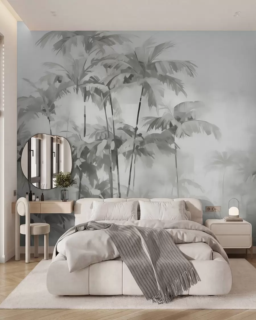 stenske poslikave Abstraktne palme w05994v1