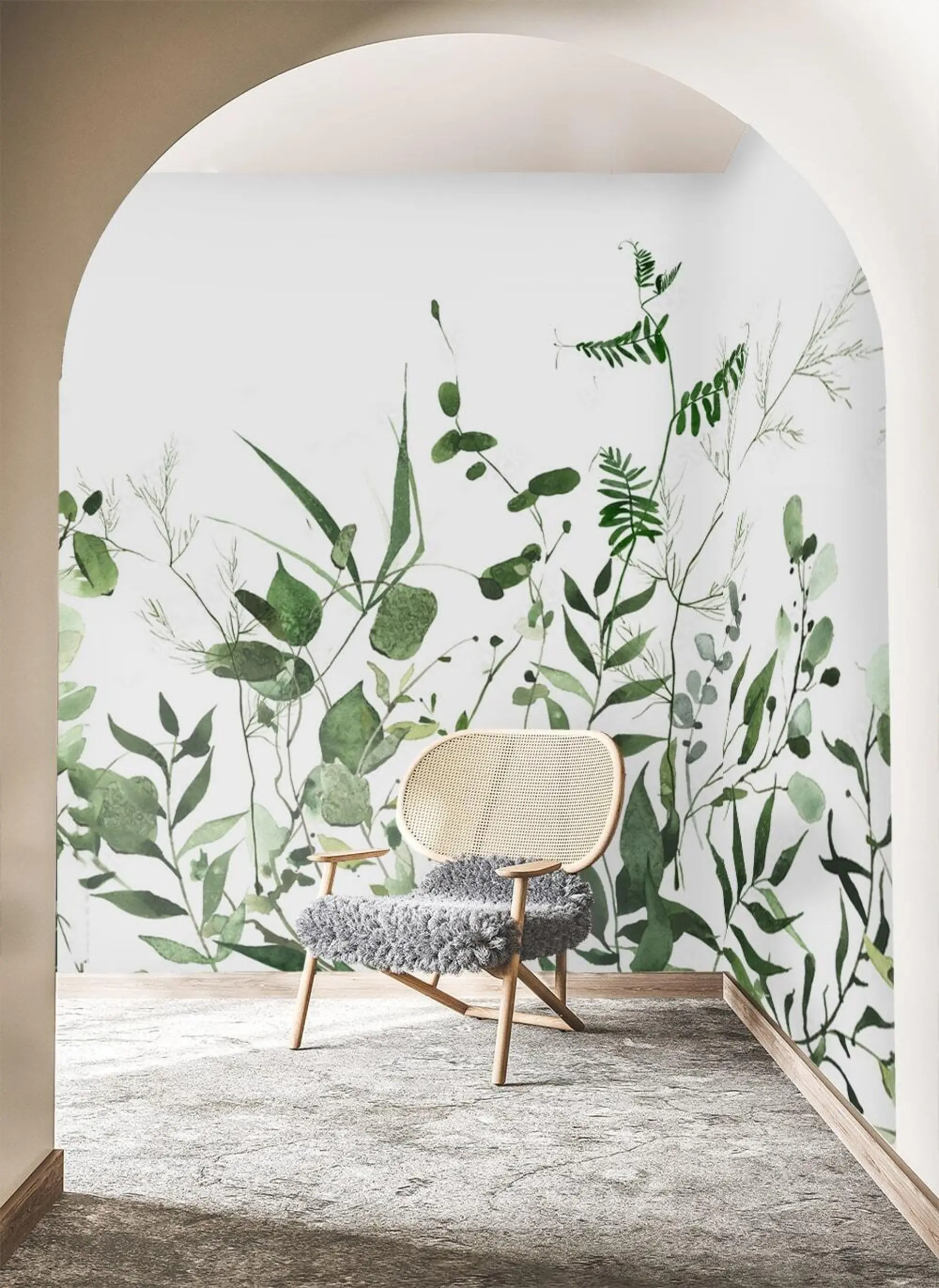 stenske poslikave Zelene divje veje u72395