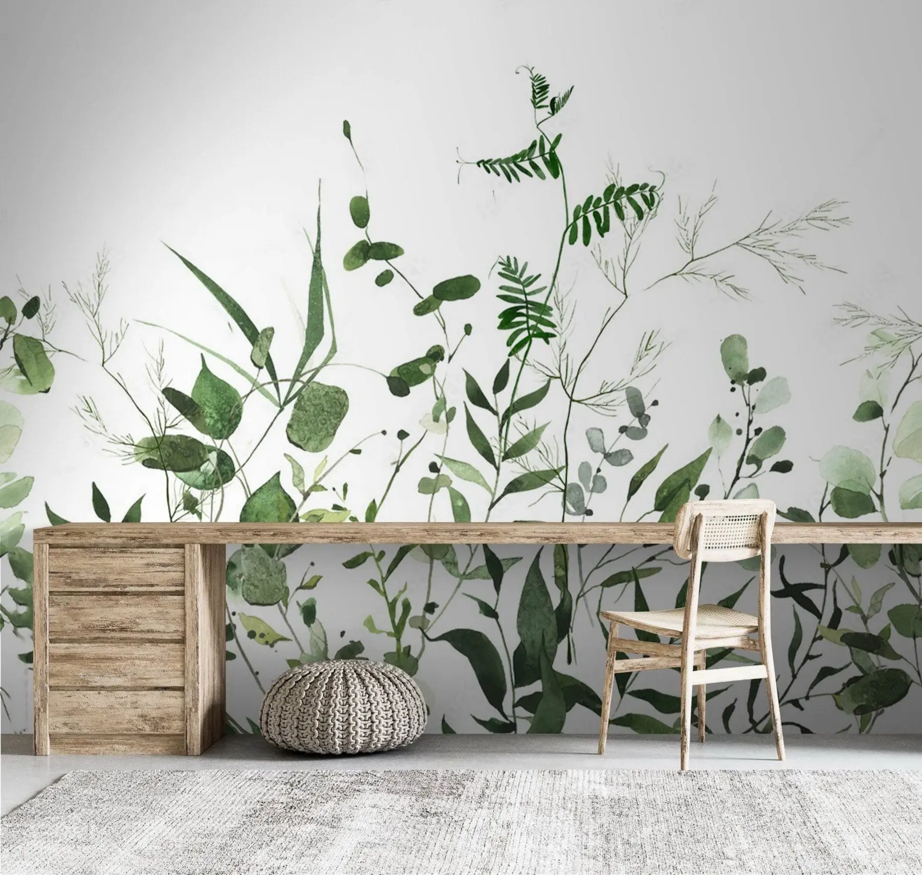 stenske poslikave Zelene divje veje u72395