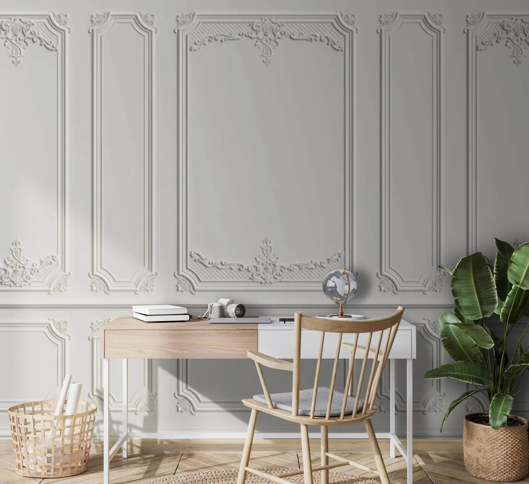 stenske poslikave Pravokotnik, pisava e parallel u72611