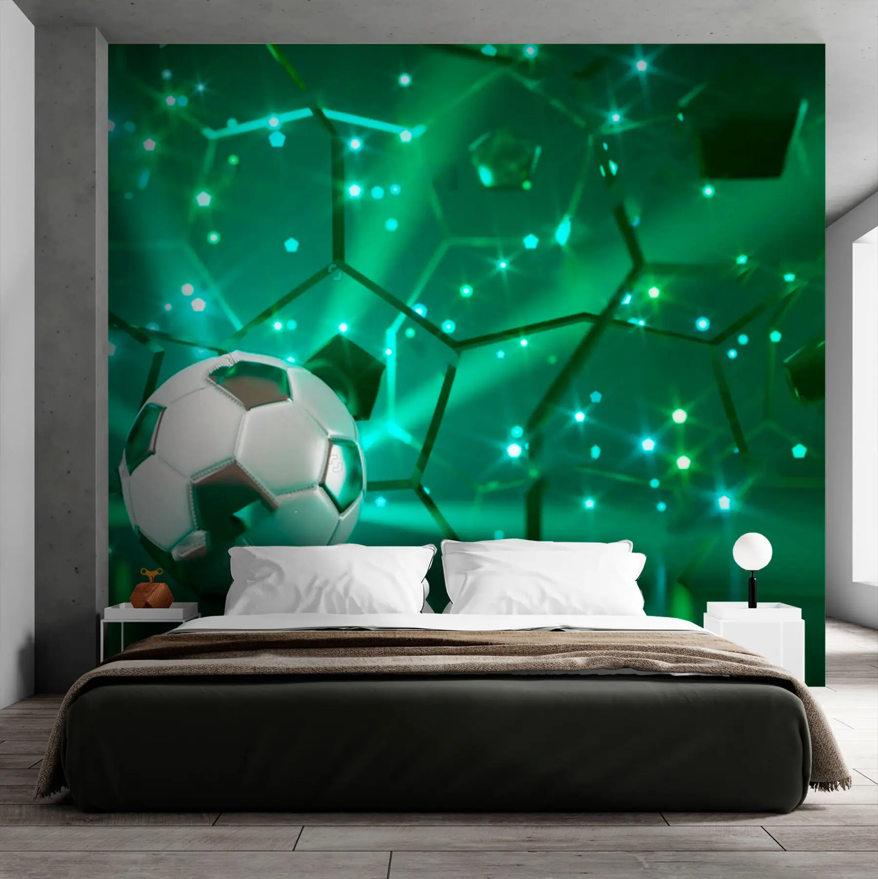 stenske poslikave Žoga na čudovitem ozadju u72787