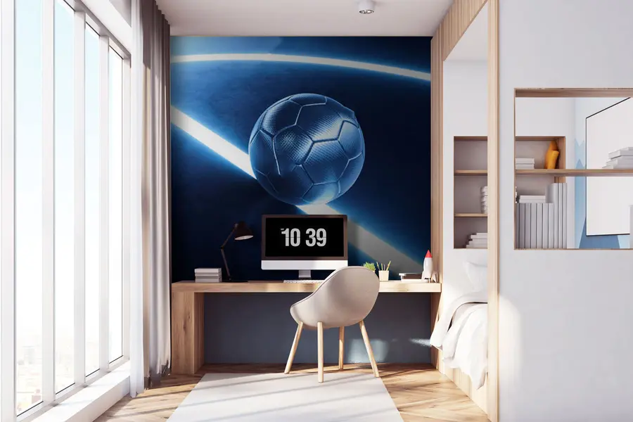 stenske poslikave Neonski nogomet u72791