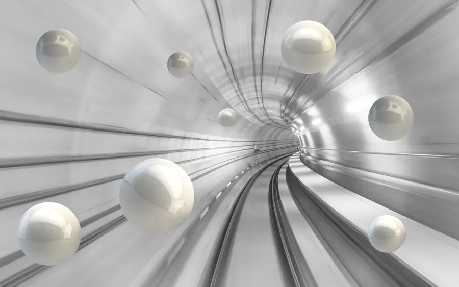 stenske poslikave Predor z bleščečimi kroglami u17532