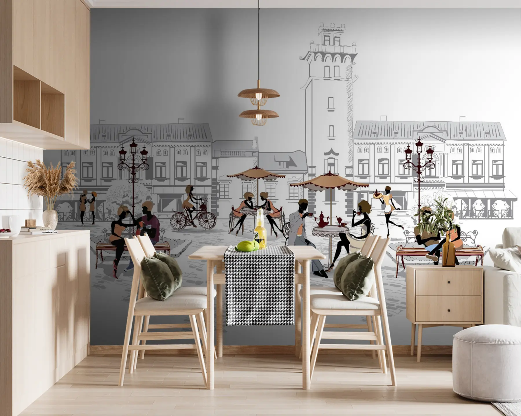 stenske poslikave Urbano oblikovanje, pisava in umetnost u56109