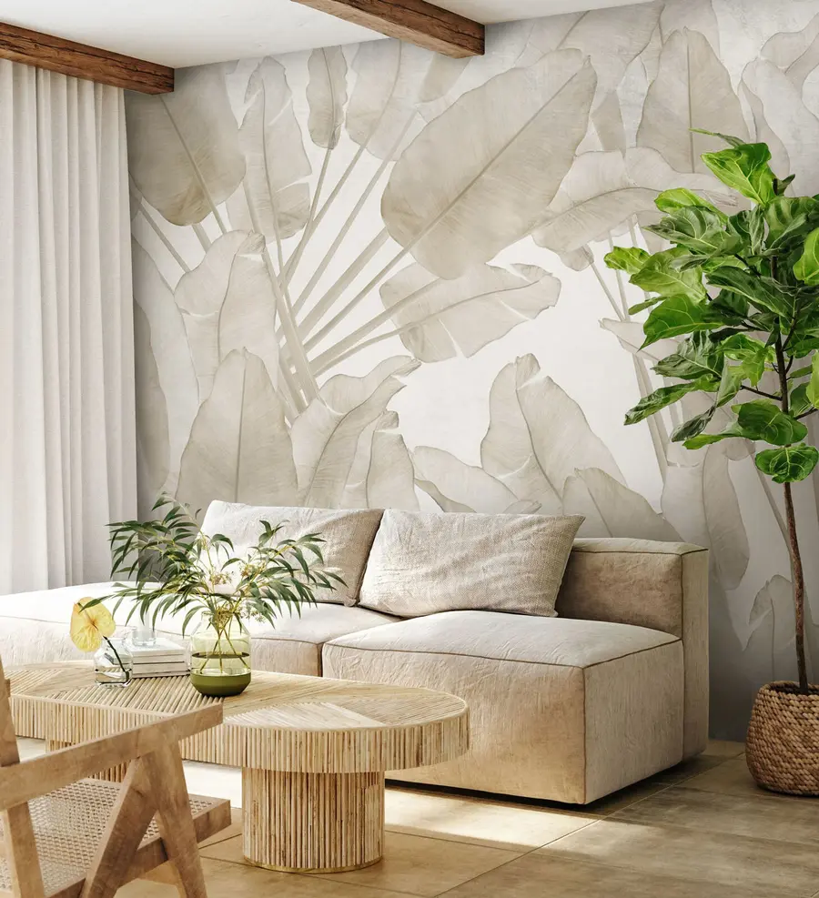 stenske poslikave Trend bananinih listov u73963
