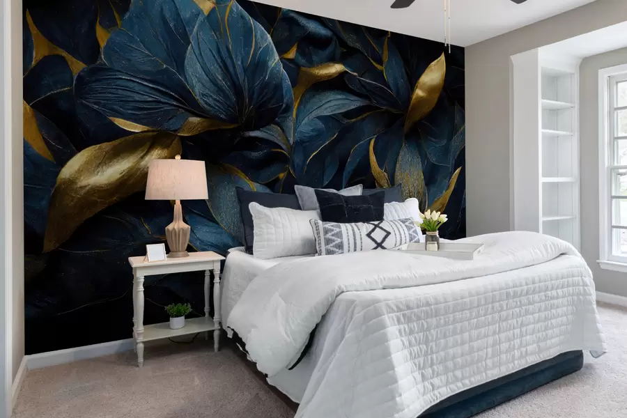 stenske poslikave Modro kraljevsko cvetje u74140