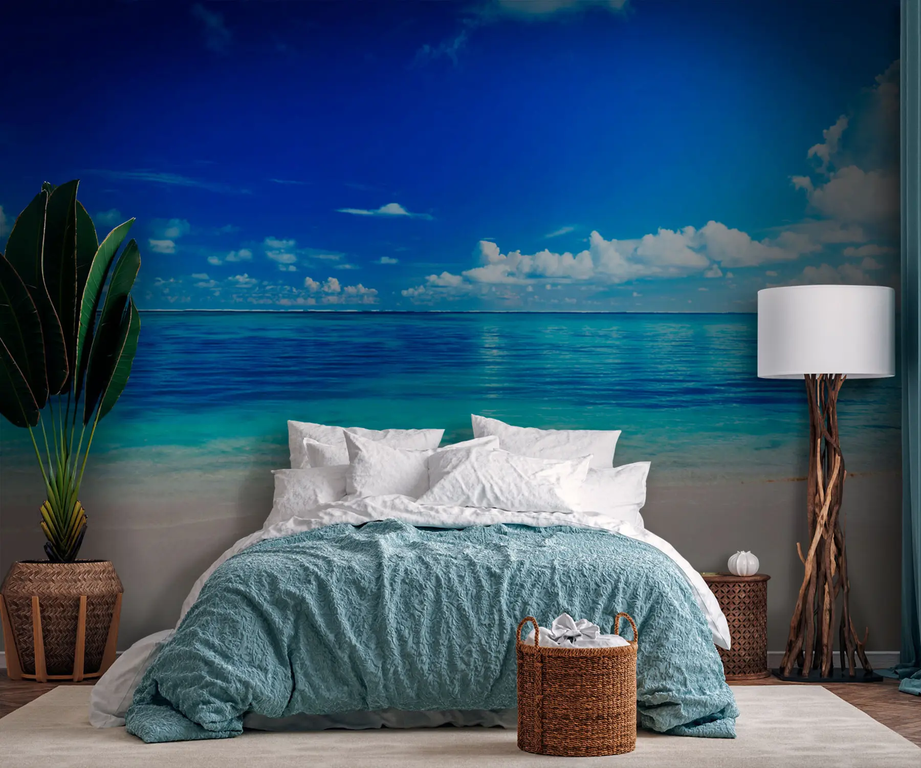 stenske poslikave Peščena plaža in morje u74335