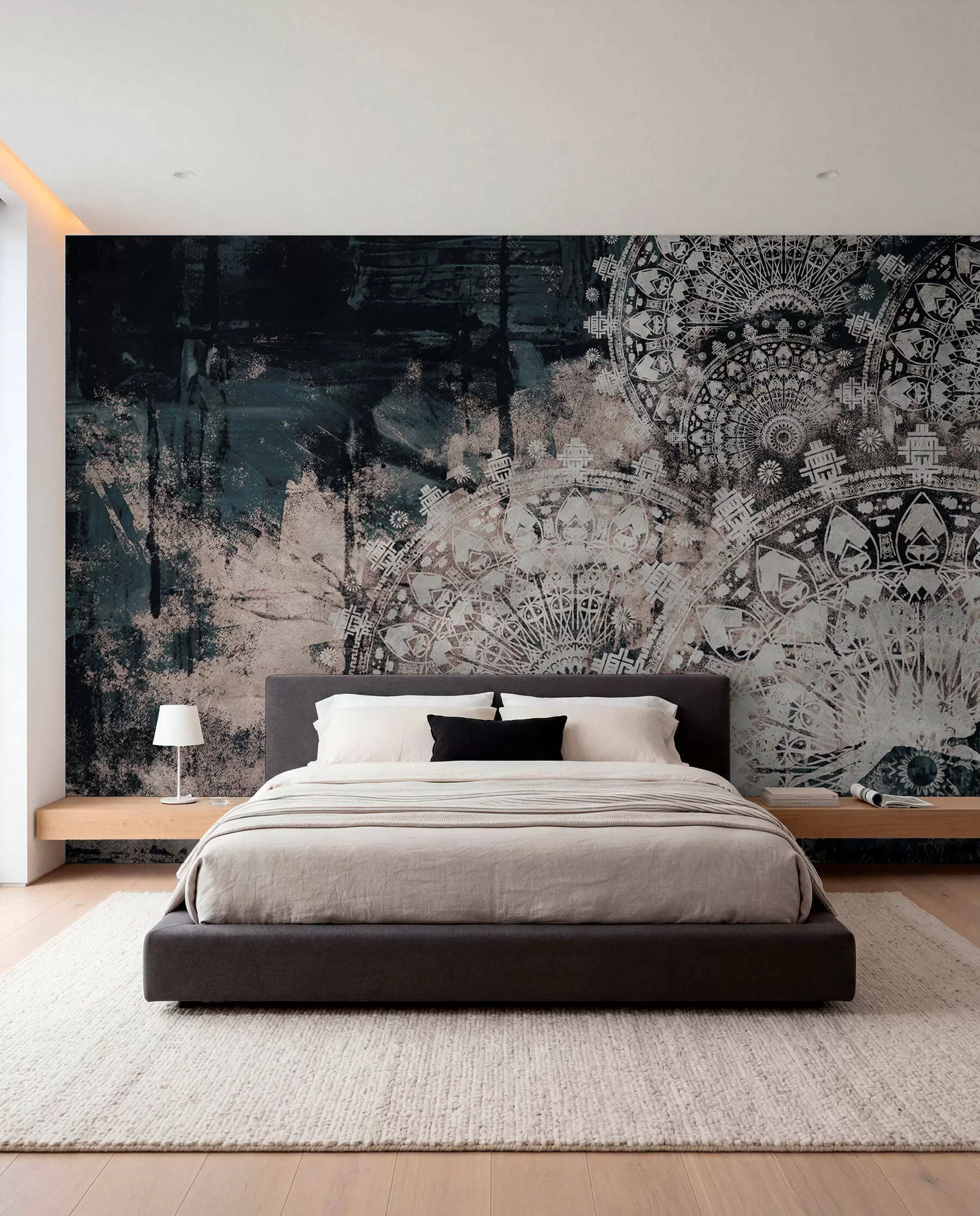 stenske poslikave Mandala s patino u93958