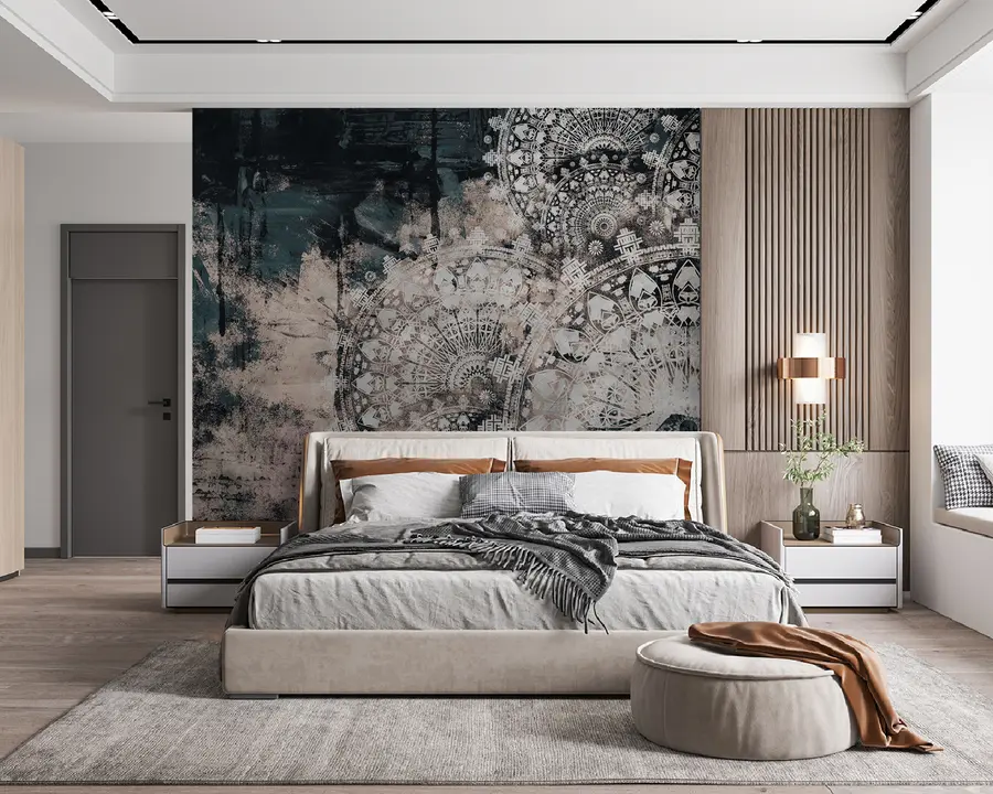 stenske poslikave Vintage mandala u93958