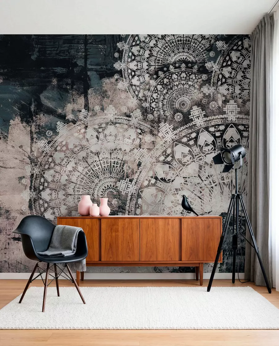 stenske poslikave Vintage mandala u93958