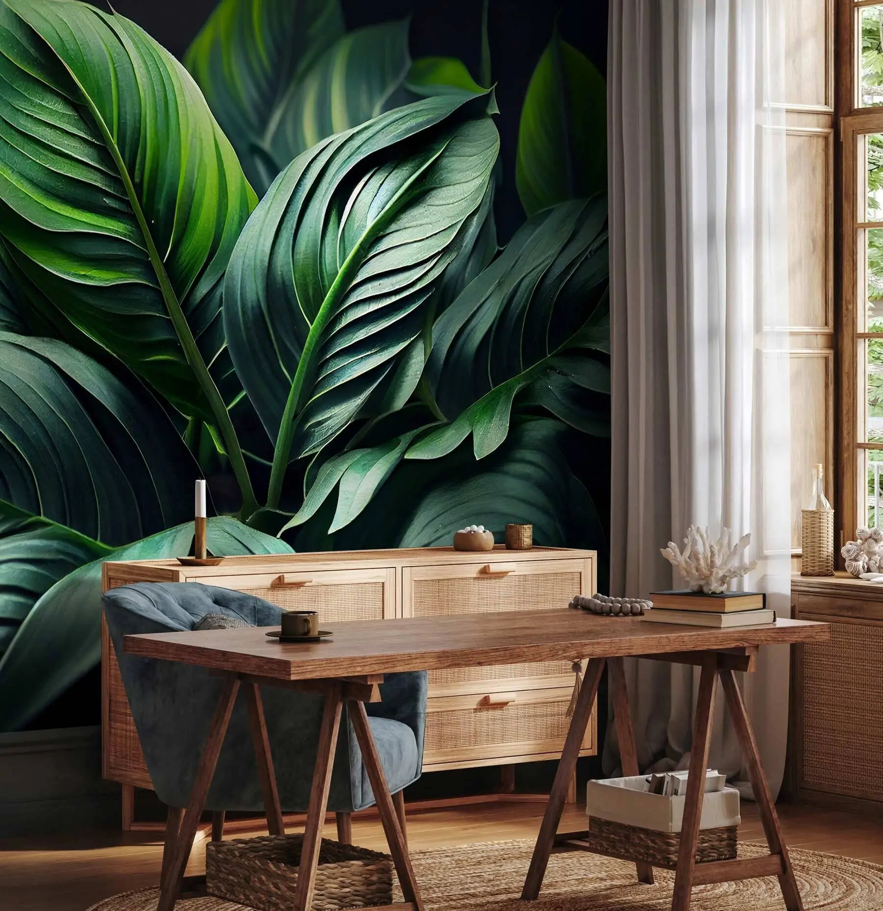 stenske poslikave Tropski tok u75757