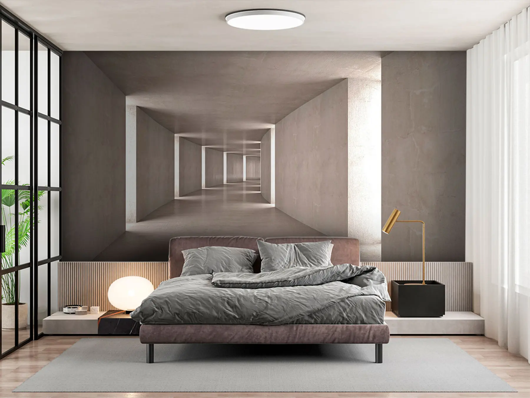 stenske poslikave Abstraktni tunel u75401