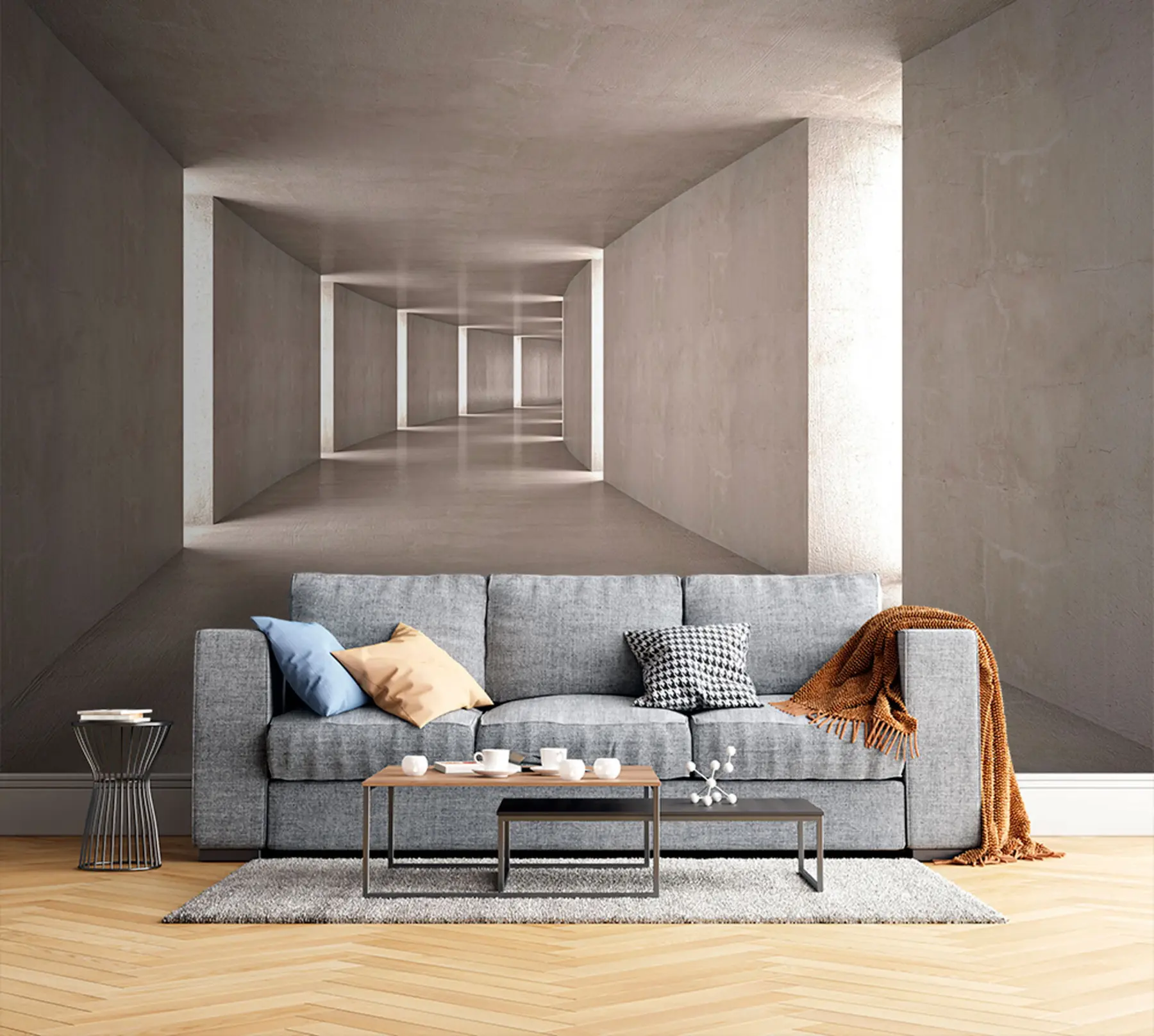 stenske poslikave Abstraktni tunel u75401