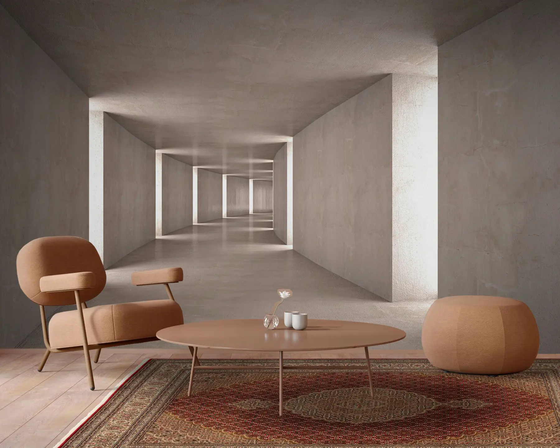 stenske poslikave Abstraktni tunel u75401