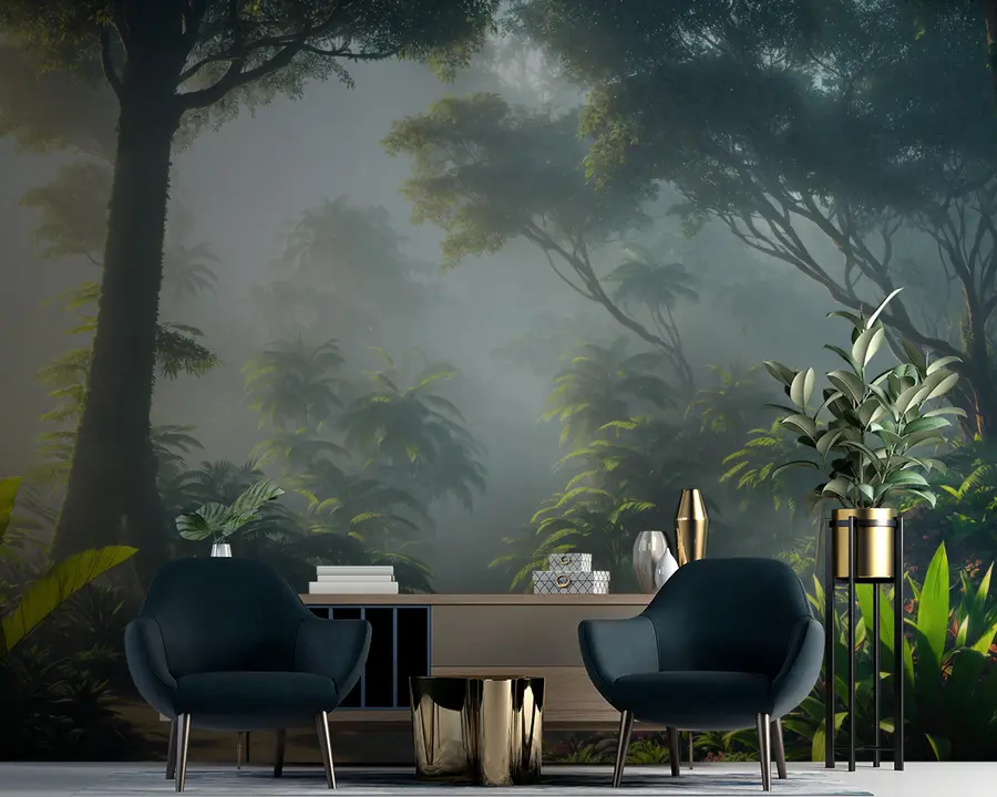 stenske poslikave Megleni tropi u94517